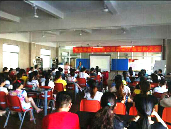 2015年6月1日—至今東（dōng）莞市穎生實業有限公司推行全麵管理升級