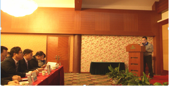 通程總經理劉起彬在動（dòng）員大會上發（fā）言