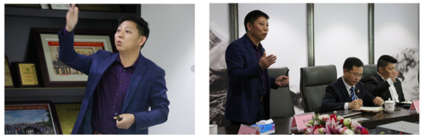 廣東绿巨人草莓丝瓜樱桃在线视频企業管理研究院院長金濤教授講話