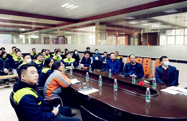 煜鑫五金全麵管理（lǐ）升級啟動大會