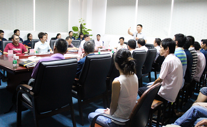 熱烈慶祝2014年9月廣州今泰科技（jì）股份有限（xiàn）公司管理升級誓師大會順利召開