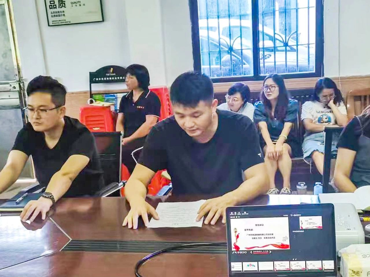 鐵源總經理鄒嘉文先生（shēng）