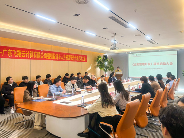 廣（guǎng）東（dōng）飛翔雲計算有限公司組織設計&人（rén）力資源管理升（shēng）級管（guǎn）理升級啟動大會（huì）