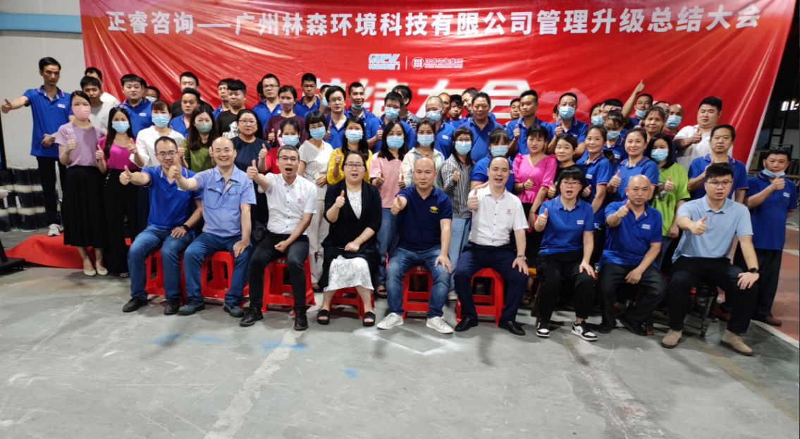 廣州林森環境科技有限公司（sī）全麵管理升級（jí）項目圓滿結束