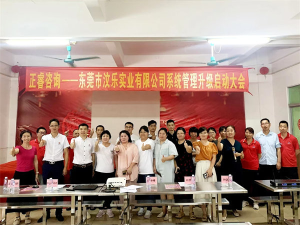 東莞（wǎn）市（shì）汶樂實業有限公司係統管理升級項目啟動