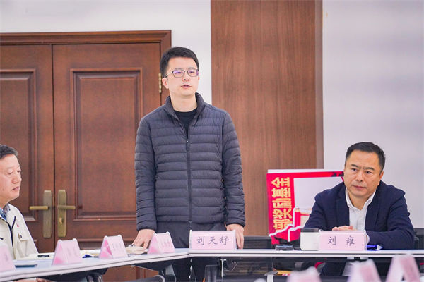 浩和食（shí）品項目負（fù）責人劉（liú）天舒先生致辭