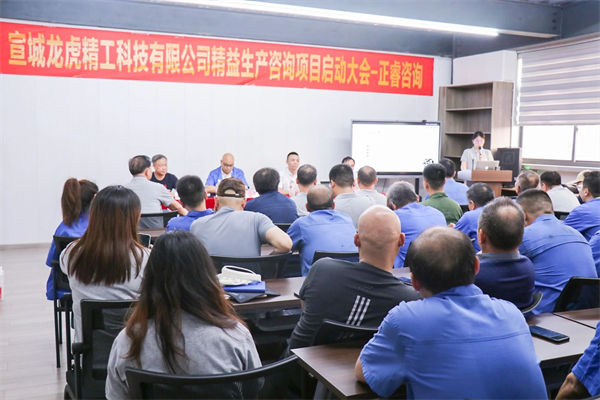 宣城龍虎精工科技有限（xiàn）公司精益生產谘詢項目啟動