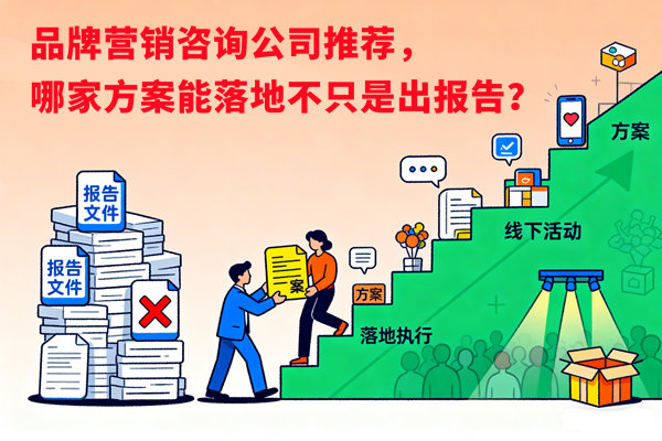 品（pǐn）牌營銷谘詢公司推薦，哪家方案能落地（dì）不隻是出報告？