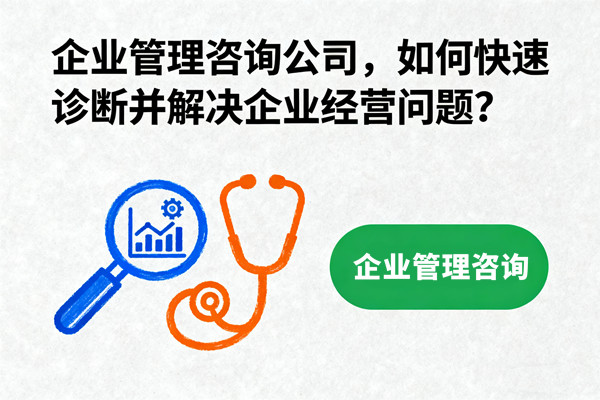 企業管理谘詢公司，如（rú）何快速診斷並解決企（qǐ）業經營問題？