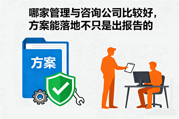 哪（nǎ）家管（guǎn）理與谘詢公司比較（jiào）好，方案能落地不隻是出報告的