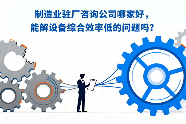 製造（zào）業（yè）駐廠谘詢公司哪家（jiā）好，能解設備綜合效率低的問題嗎？