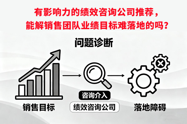 有影響力的績效谘詢公司推薦，能解銷售團（tuán）隊業績目標難（nán）落地的嗎？