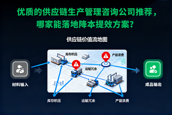 優質的供應鏈生產管理谘（zī）詢公司推薦，哪家能落地降（jiàng）本提效方案？