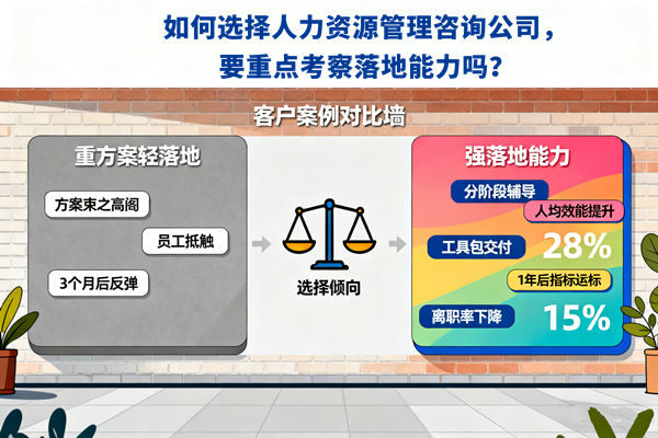 如何選擇人（rén）力資源管理谘詢公司，要重點考察落地能（néng）力嗎？
