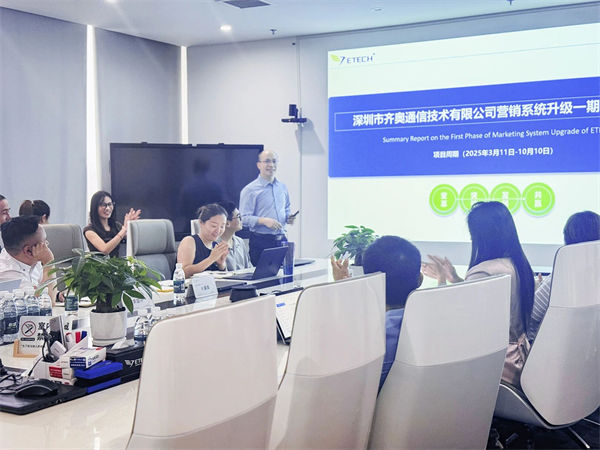 深圳市齊奧通信技術有（yǒu）限公司營銷係統管理升級谘（zī）詢項目總結大會