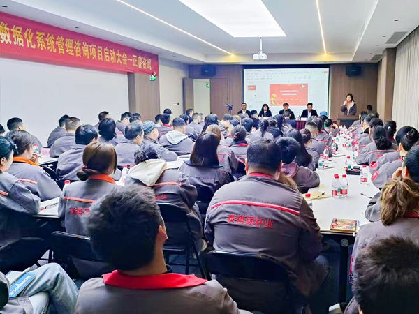 武義泰祺碩杯業有（yǒu）限公司（sī）數據化係統管理升級（jí）谘詢（xún）項目正式啟動